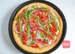 黄金饼底鸡腿披萨的做法图解19