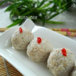 蒸莲藕肉丸的做法[图]
