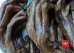 卤鸭掌的做法图解5