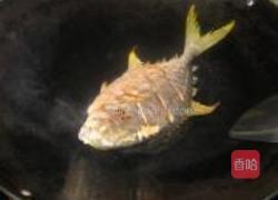 干烧平鱼的做法图解5