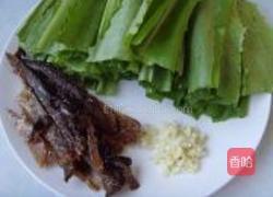 豆豉鲮鱼油麦菜的做法图解4