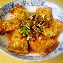 茄汁扒豆腐的做法[图]
