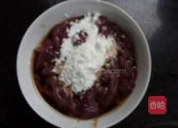 菠菜炒猪肝的做法图解3