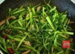 清炒茼蒿的做法图解4