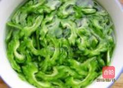 梅菜苦瓜的做法图解3