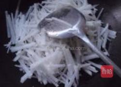 萝卜丝炒牛肉的做法图解6