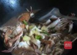 炒海蟹的做法图解5