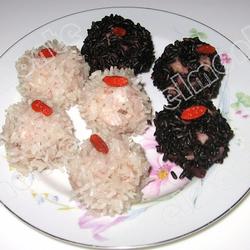 双色珍珠丸子的做法[图]