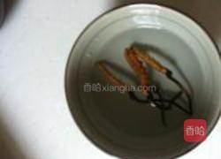 虫草花胶炖香螺汤的做法图解2