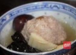 清炖狮子头的做法图解4