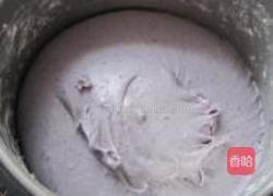 紫甘蓝花面包的做法图解1