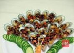 青口开屏迎春的做法图解13