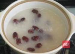 桂花红枣糯米粥的做法图解4