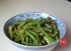 二酱爆豇豆的做法图解5