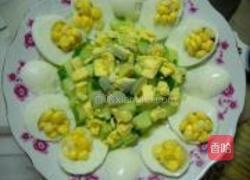 黄瓜玉米蛋沙拉的做法图解6