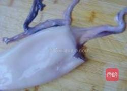 蚝油鱿鱼卷的做法图解2