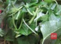 蒜泥苋菜的做法图解1