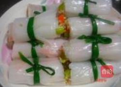 五彩菜包裹的做法图解9