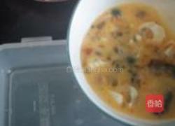 三色蒸蛋的做法图解9