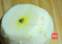 薄荷炼乳苹果排的做法图解2