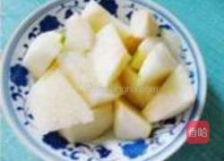 鸡爪瘦肉水果人参汤的做法图解7