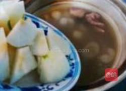 鸡爪瘦肉水果人参汤的做法图解8