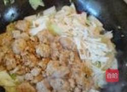 白菜烧虾仔的做法图解6