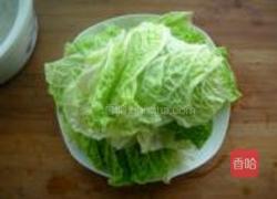 羊排白菜粉丝汤的做法图解2