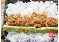 榨菜寿司的做法图解6