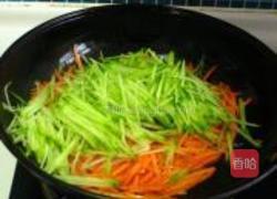 素炒双色萝卜丝的做法图解4
