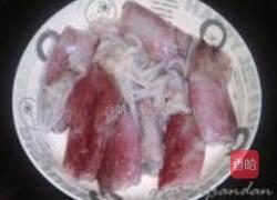 辣椒炒鱿鱼圈的做法图解1