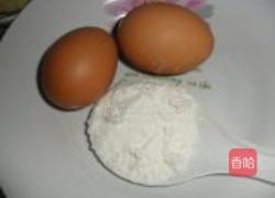 豇豆鸡蛋饼的做法图解2