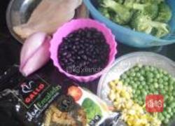 双豆鲜蔬螺丝意面的做法图解1