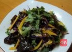 甜椒紫甘蓝拌木耳的做法图解9