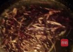 甜椒紫甘蓝拌木耳的做法图解7