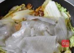 鱼香白菜粉皮的做法图解7
