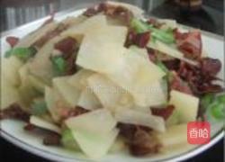 腊鸭胗焖大头菜的做法图解11