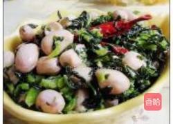雪菜花生的做法图解10