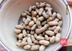 雪菜花生的做法图解1