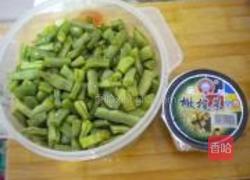 芸豆橄榄菜的做法图解1