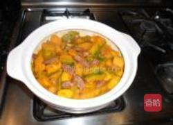 五仁金瓜煲的做法图解10