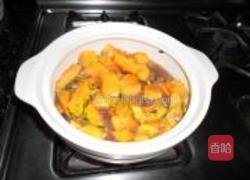 五仁金瓜煲的做法图解9