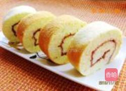 蓝莓蛋糕卷的做法图解13