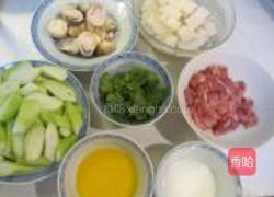 丝瓜豆腐羹的做法图解2