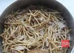 鱼腥草炒肉丝的做法图解7