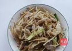 鱼腥草炒肉丝的做法图解9