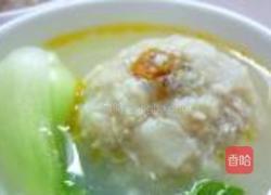 蟹粉狮子头的做法图解8