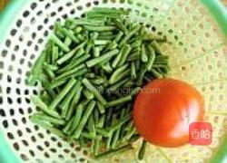 西紅柿燒豆角的做法圖解1
