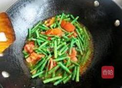 西红柿烧豆角的做法图解6