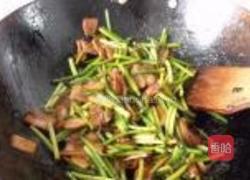 蒜苗小炒肉的做法图解5